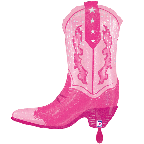 XXL - Pink Cowgirl Boot