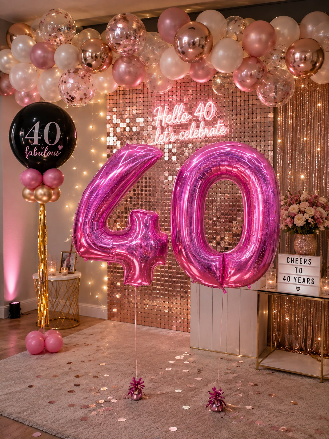 XXL Zahlen Ballons
