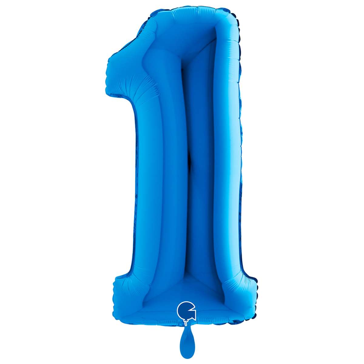 Giant Number Balloon Blue