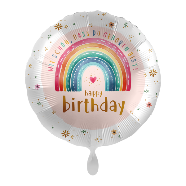 How wonderful that you were born, Rainbow