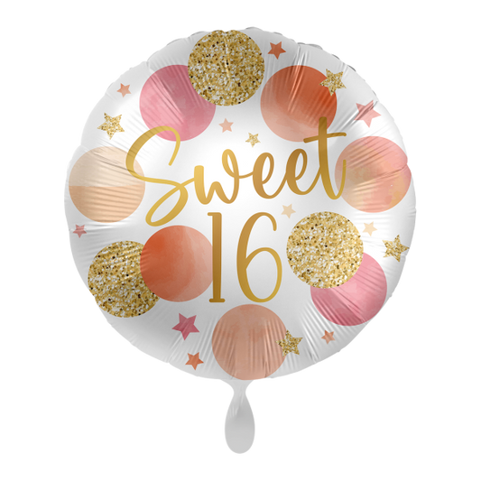 Sweet 16 Shiny Stars & Dots