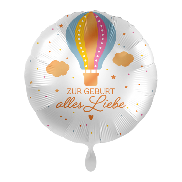 All the best for the birth - Hot air balloon