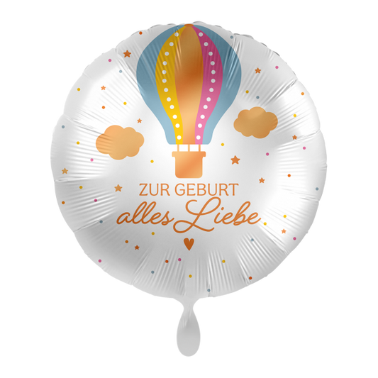 All the best for the birth - Hot air balloon