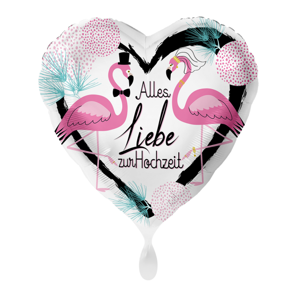 Hochzeit Flamingos