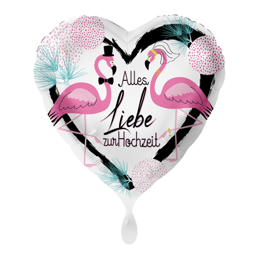 Hochzeit Flamingos