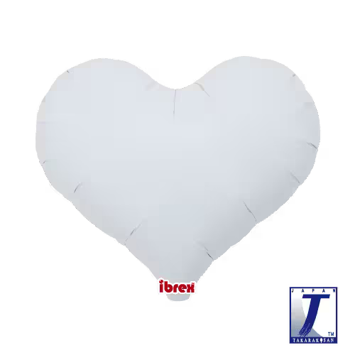 Jelly Heart White (Ibrex) 25"