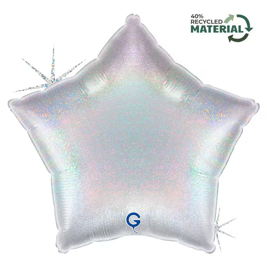 Stern Glitter Holographic Silver